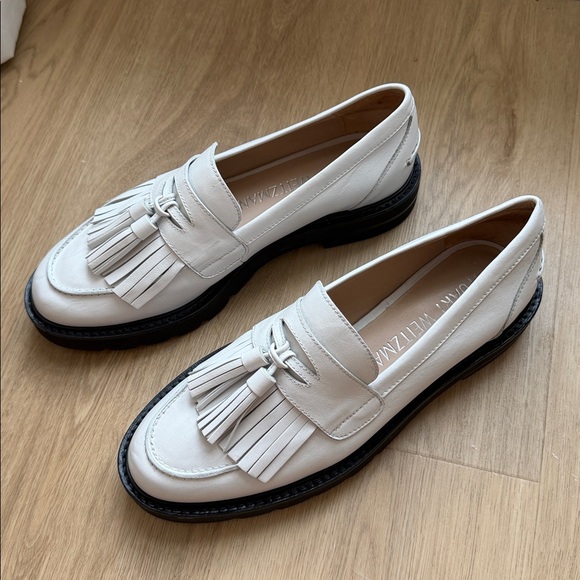 Stuart Weitzman Mila Tassel-Detailed Loafers– Women’s 9.5 - Picture 2 of 11
